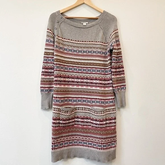 Sundance Elise Lighthouse Wool Blend Sweater Dress Size XS Fitted - Picture 2 of 7